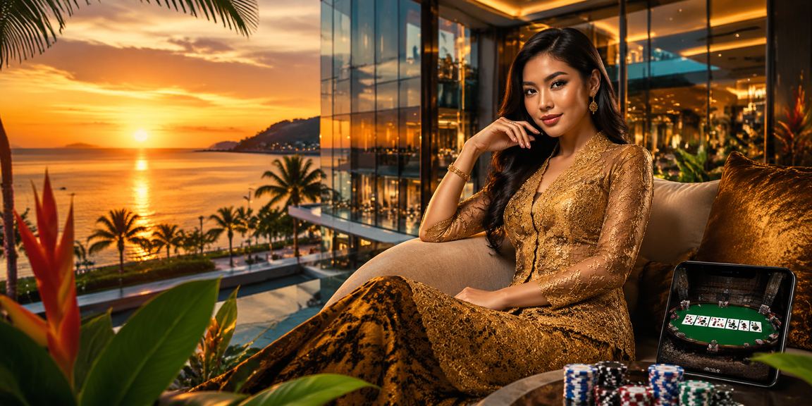Permainan kad poker kebaya gaya tempatan di Kota Kinabalu Sabah